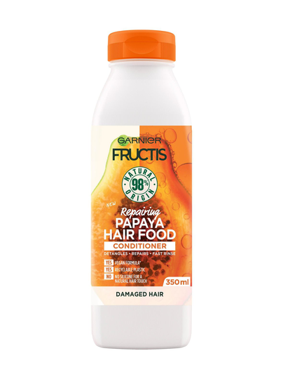 Fructis hair food papaya conditioner -hoitoaine 350 ml