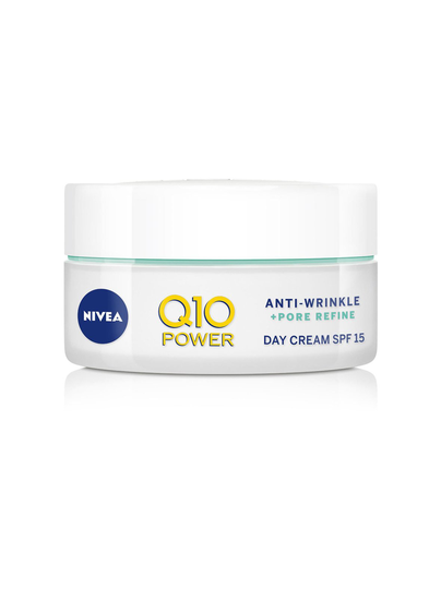 Q10 power anti-wrinkle + pore refine day cream -päivävoide 50 ml