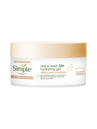 Rest & reset 72h hydrating gel 50 ml -kosteuttava geelivoide