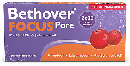 Bethover Focus Pore karpalo 40 poretabl