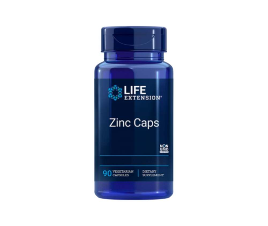 LifeExtension Zinc Caps (15 mg), 90 kaps.
