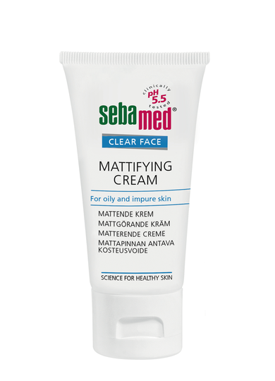 Sebamed Clear Face Mattifying Cream kosteusvoide 50 ml