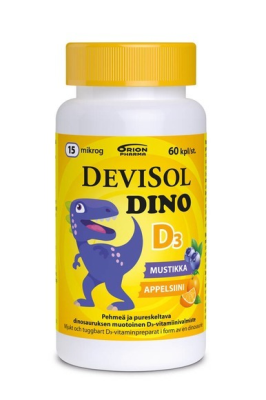 Devisol Dino 15 mikrog 60 tabl