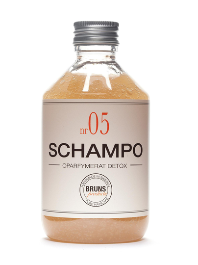 Unscented detox shampoo nro5 - hajusteeton syväpuhdistava shampoo