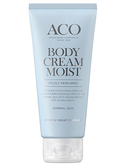 Aco Body Cream Moist 100 ml hajustettu