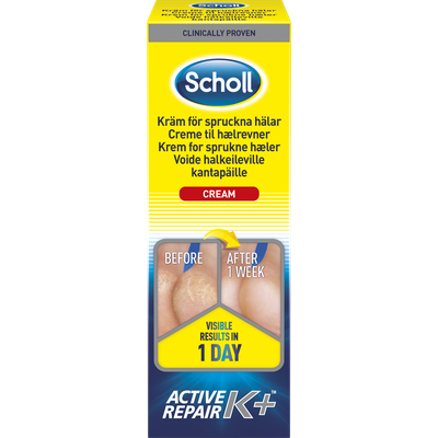 Scholl Pharma voide halkeileville kantapäille 60 ml active repair k+