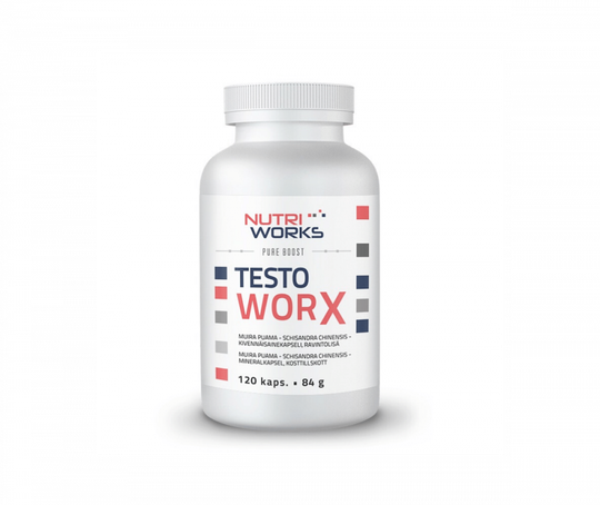 Nutri Works Testo WorX, 120 kaps.