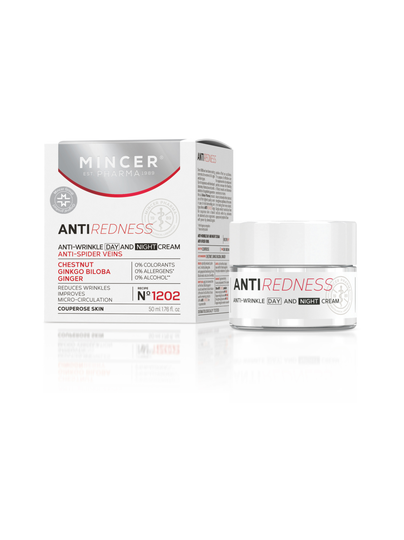 Antiredness anti-wrinkle day∋ght cream -kiinteyttävä 24h hoitovoide 50ml