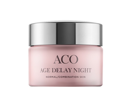 Aco Face Age Delay Night Cream Normal Skin 50ml hajustettu