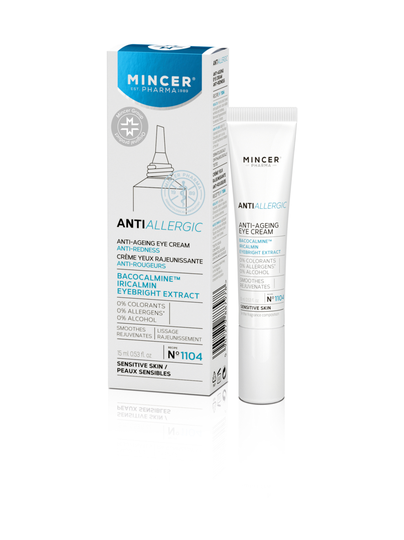 Antiallergic anti-ageing eye cream -hellävarainen silmänympärysvoide 15ml