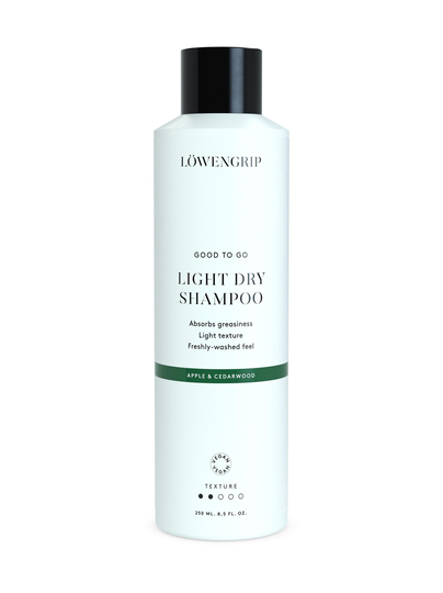 Apple & cedarwood light dry shampoo -kuivashampoo