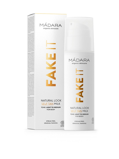 Natural look self-tan milk -itseruskettava voide 150 ml