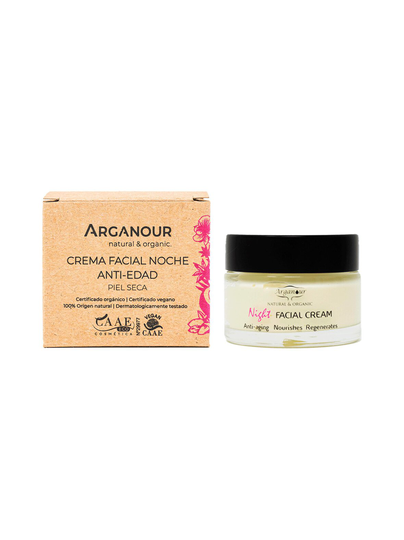 Natural night cream -yövoide