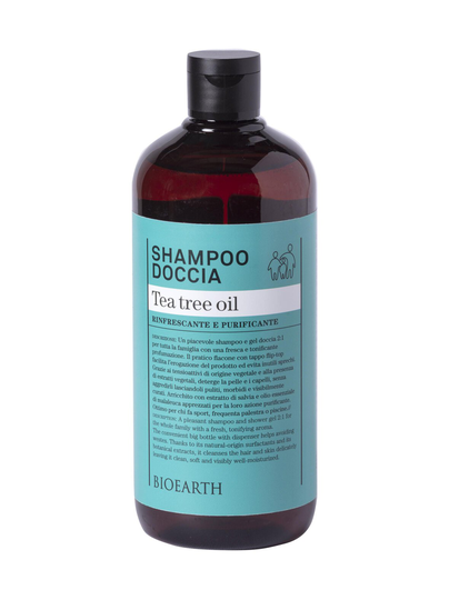 Shampoo & shower gel tea tree oil -shampoo ja suihkugeeli 500 ml