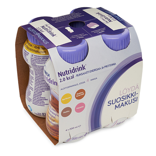 Nutridrink 2,0 kcal 4-mixpack 4X200 ml