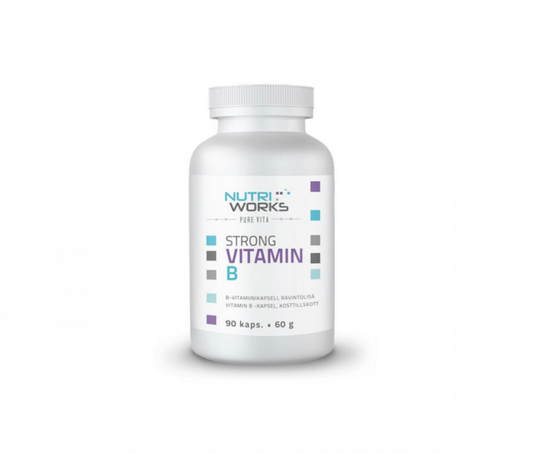 Nutri Works Strong Vitamin B, 90 kaps.