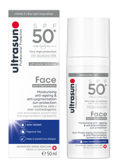 Ultrasun Face Anti-Pigment SPF50+ 50 ml