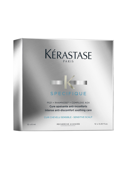 Cure apaisante -hoitoaine hiuspohjalle 6 x 12 ml