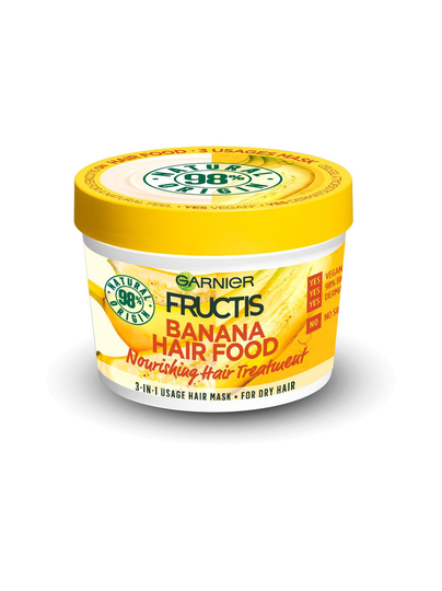 Banana hair food nourishing hair treatment -hiushoito 390 ml