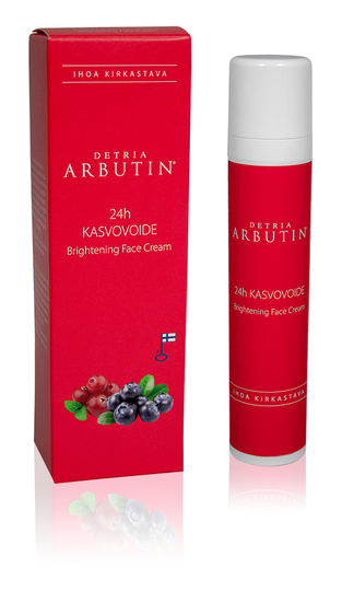 Detria Arbutin® Kirkastava 24h Kasvovoide 50 ml