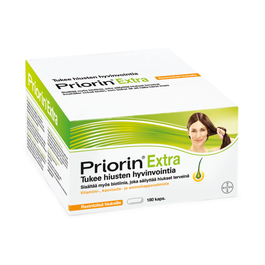 Priorin extra 180 kaps + shampoo