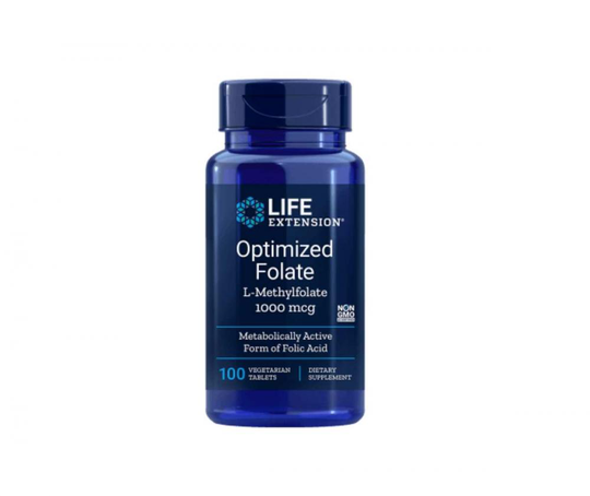 LifeExtension Optimized Folate, 100 tabl