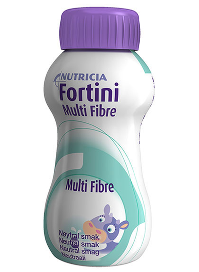 Fortini Multi Fibre 4x200 ml neste, lasten täydennysravintovalmiste neutraali