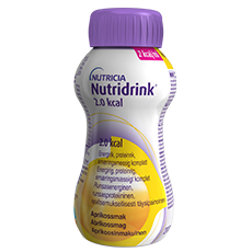 Nutridrink 2,0 kcal aprikoosi 4X200 ml
