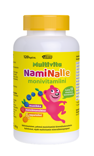 Multivita Naminalle monivitamiini 120 tabl