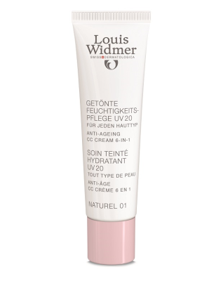 Louis Widmer Tinted Moist UV20 Naturel 01 30 ml hajusteeton