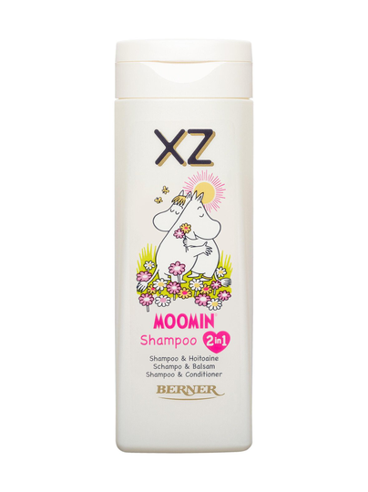 Muumi 2in1 shampoo ja hoitoaine 250 ml