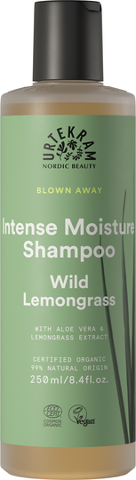 Urtekram luomu Wild Lemongrass shampoo 250ml