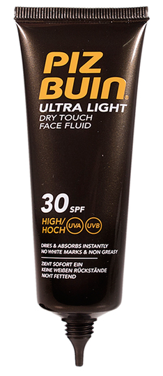 Piz Buin Ultra Dry Face Fluid Spf 30 aurinkosuojavoide 50 ml