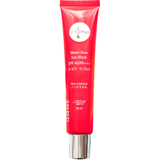 V10Plus Water Base Sun Block SPF40/PA+++ 30 ml aurinkosuojavoide