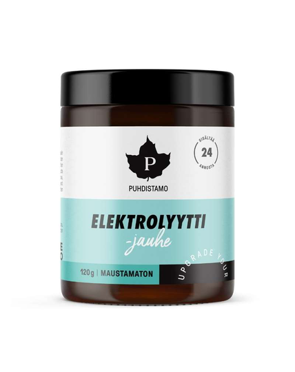 Puhdistamo Elektrolyyttijauhe, 120 g, Maustamaton (12/22)