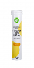 Apteekki C-vitamiini Pore 1000 mg (appelsiini) 20 poretablettia