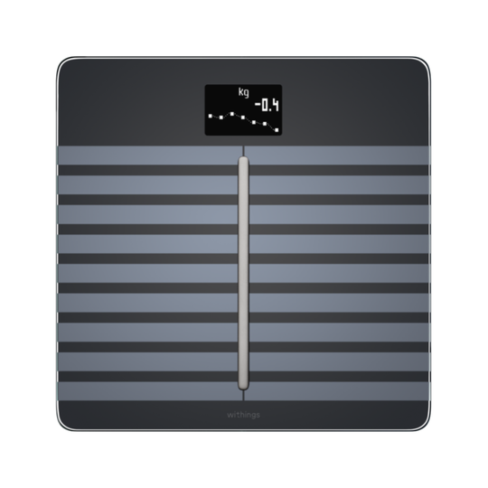 Withings Body Cardio V.2 henkilövaaka, musta