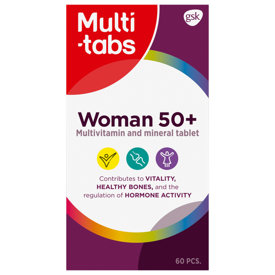 Multi-tabs Woman 50+ Monivitamiini 60 tabl