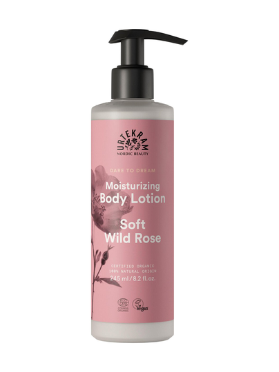 Soft wild rose body lotion -vartalovoide 245 ml