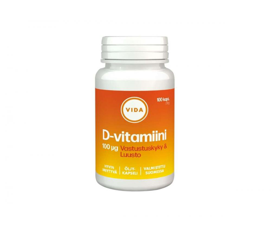 Vida D-vitamiini 100 mcg