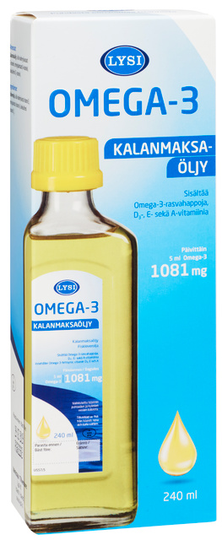 Lysi Kalanmaksaöljy 240 ml